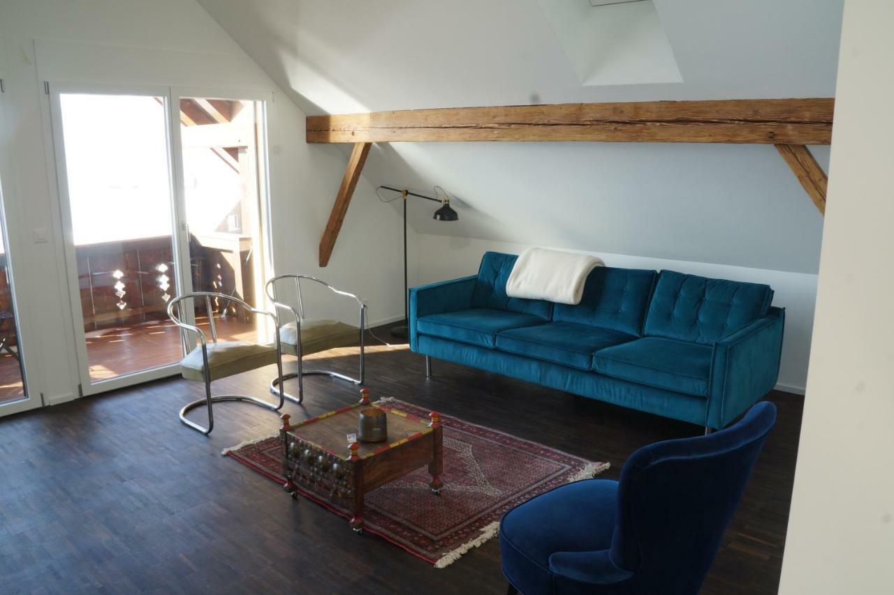 Ackaert Ferienwohnung Top Of Thun Esterno foto